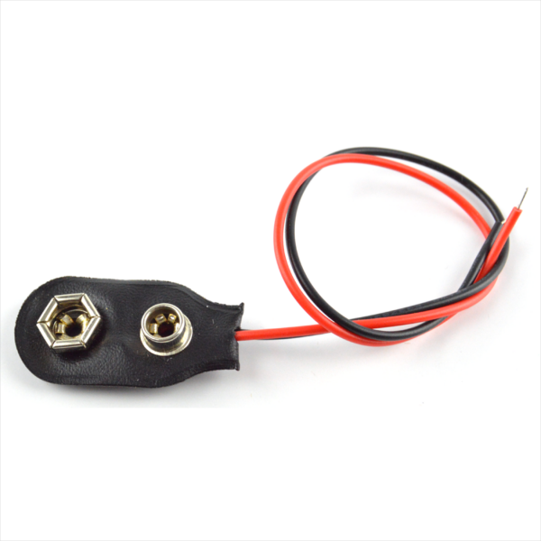 Connecteur pile 9v sans port Jack