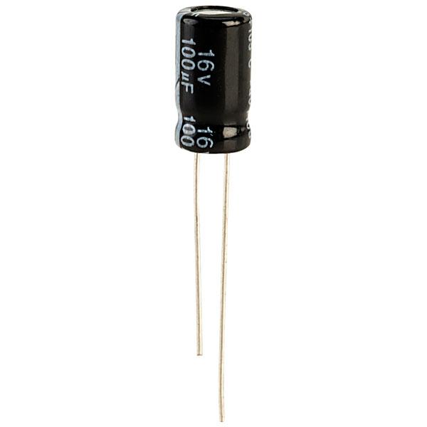 Condensateur Radial 100 uF 16v