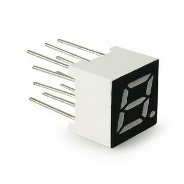 Affichage à 7 segments anode-commun - LED (rouge)