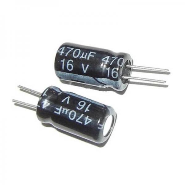 CONDENSATEUR RADIAL 470uF 16 VOLT