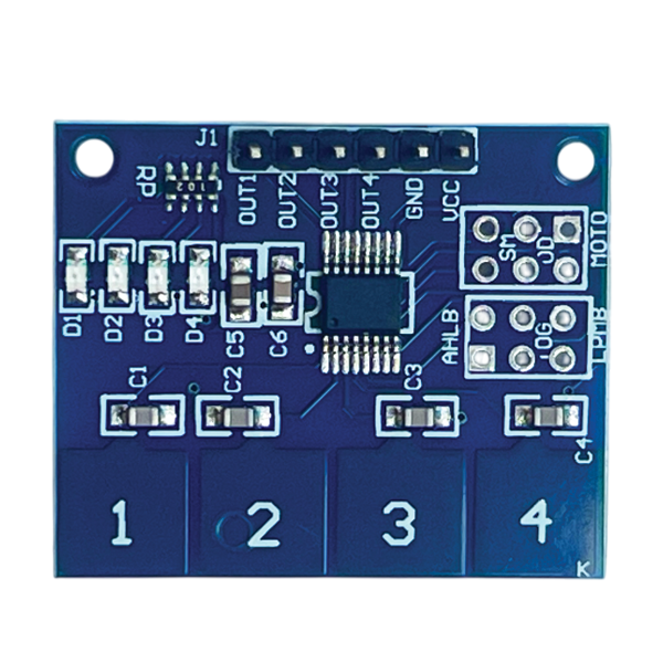 Capteur tactile numérique 4 canaux TTP224