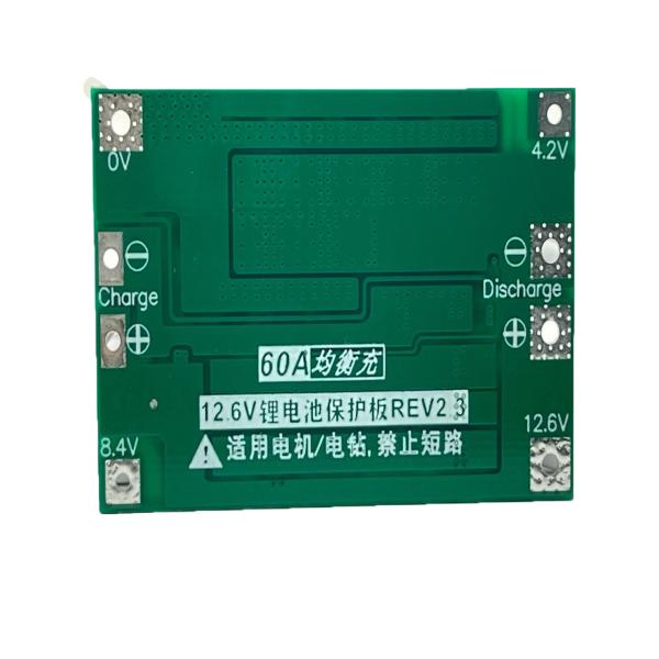 Carte de protection 18650, Li-ion, Lithium 3S  60A