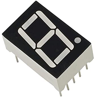 Affichage à 7 segments anode-commun - LED (rouge)