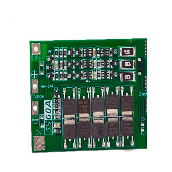 Carte de protection 18650, Li-ion, Lithium 3S  60A