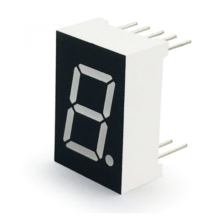 Affichage à 7 segments anode-commun - LED (rouge)