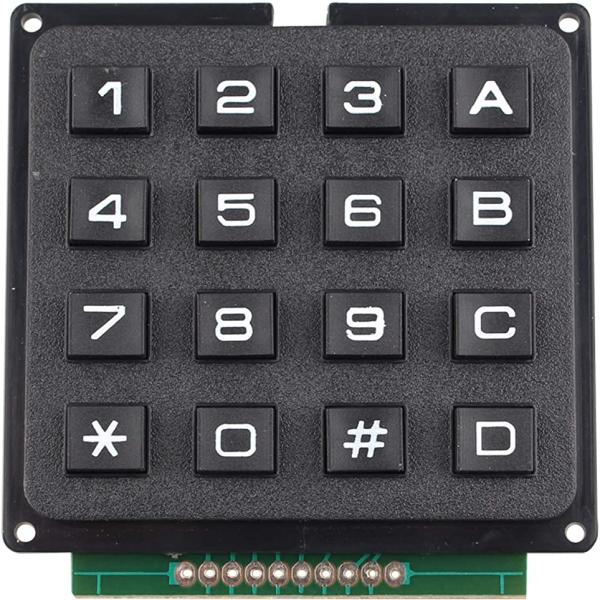 Clavier 4×4 matriciel