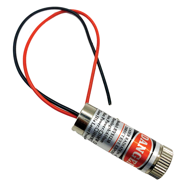Pointeur laser rouge