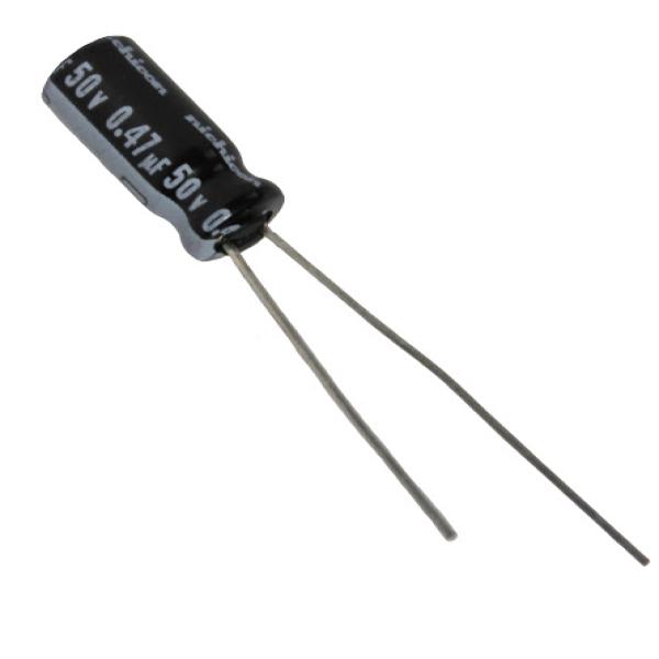 Condensateur électrolytique 0.47uF 50V