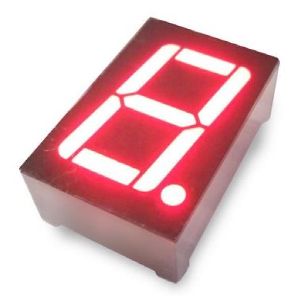 Affichage à 7 segments anode-commun - LED (rouge)
