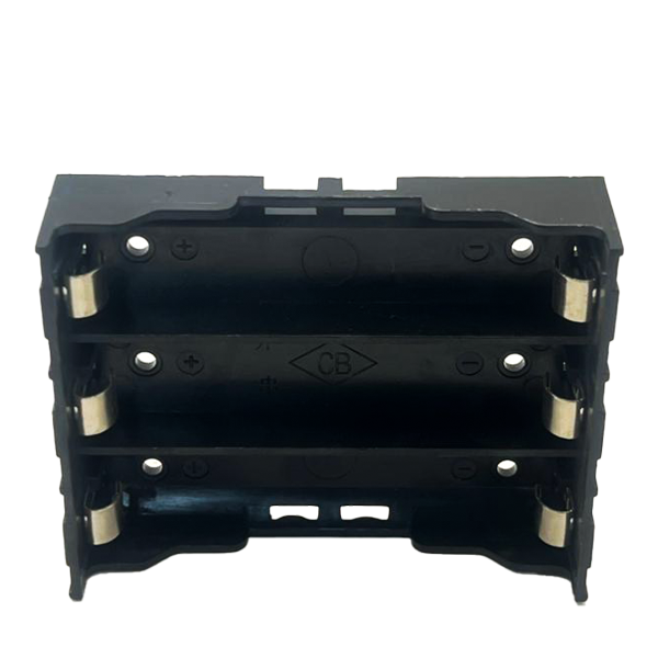 Support de pile lithium 18650 3S