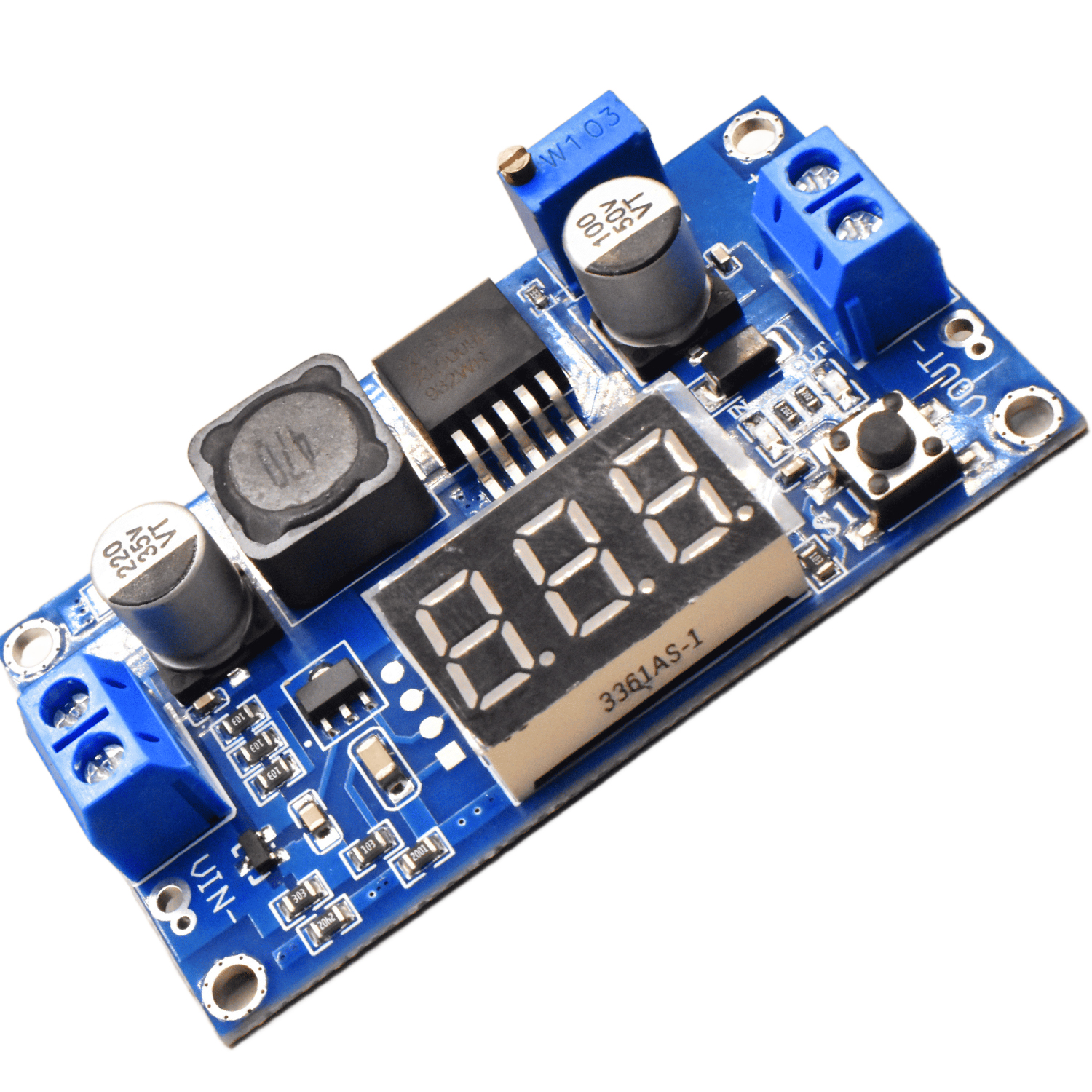 Convertisseur élévateur XL60009 DC-DC avec affichage.