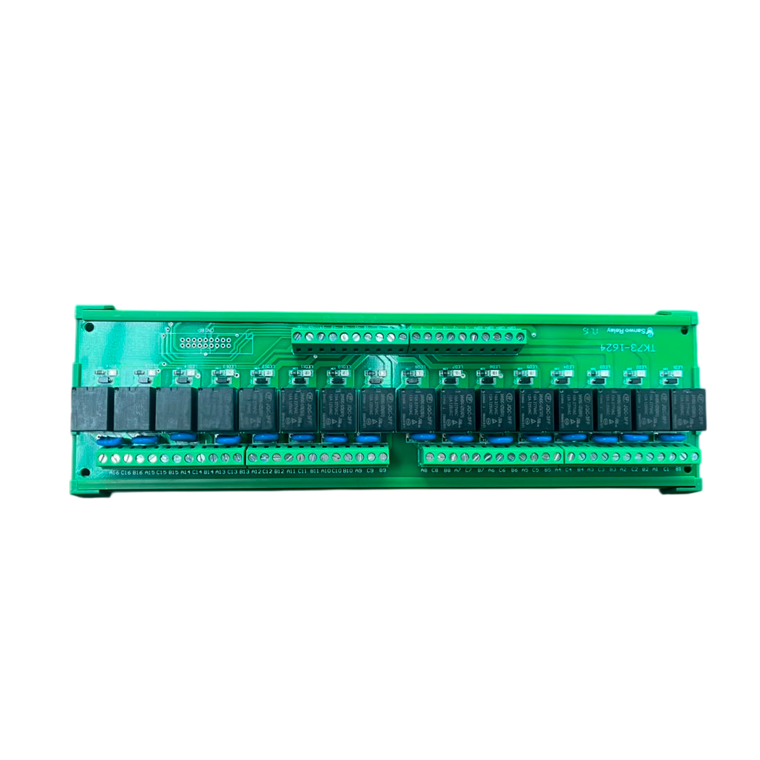 TK73 Series 16 Channel 24V Relay - DIN Rail - vignette 3