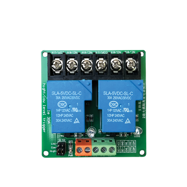 Module relais grande puissance 2 canaux