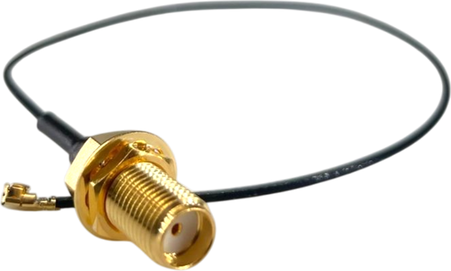 Câble adaptateur IPEX (UFL) vers connecteur femelle RP-SMA pour antenne
