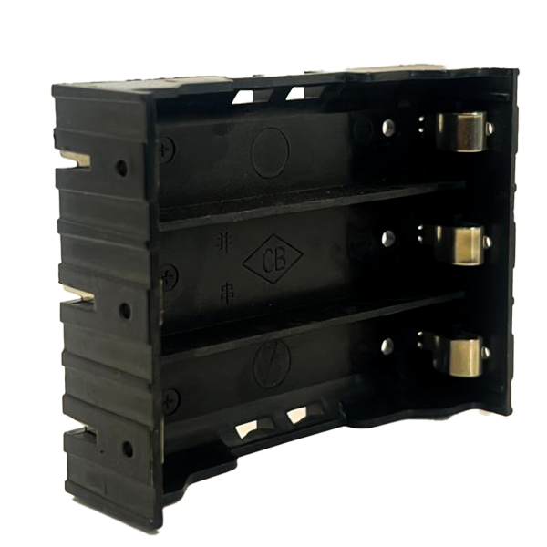 Support de pile lithium 18650 3S