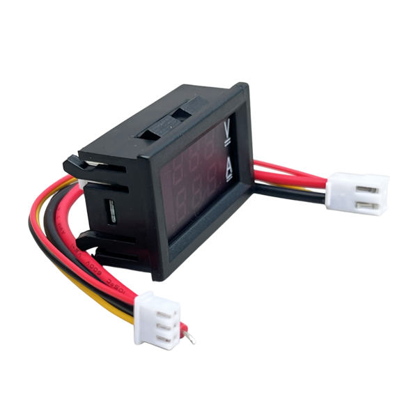 Voltmètre et ampèremètre DC 100V 10A