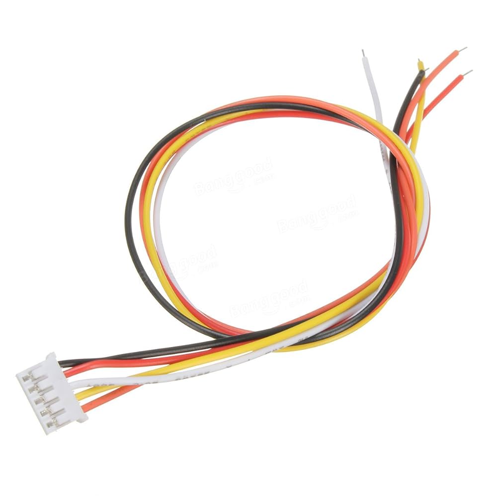 Connecteur JST mâle et femelle 6 pins