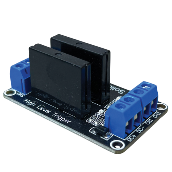 Module relais à semi-conducteurs  2   canaux 5VDC