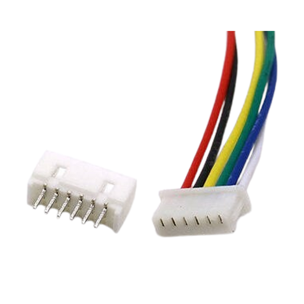 Connecteur JST mâle et femelle 6 pins