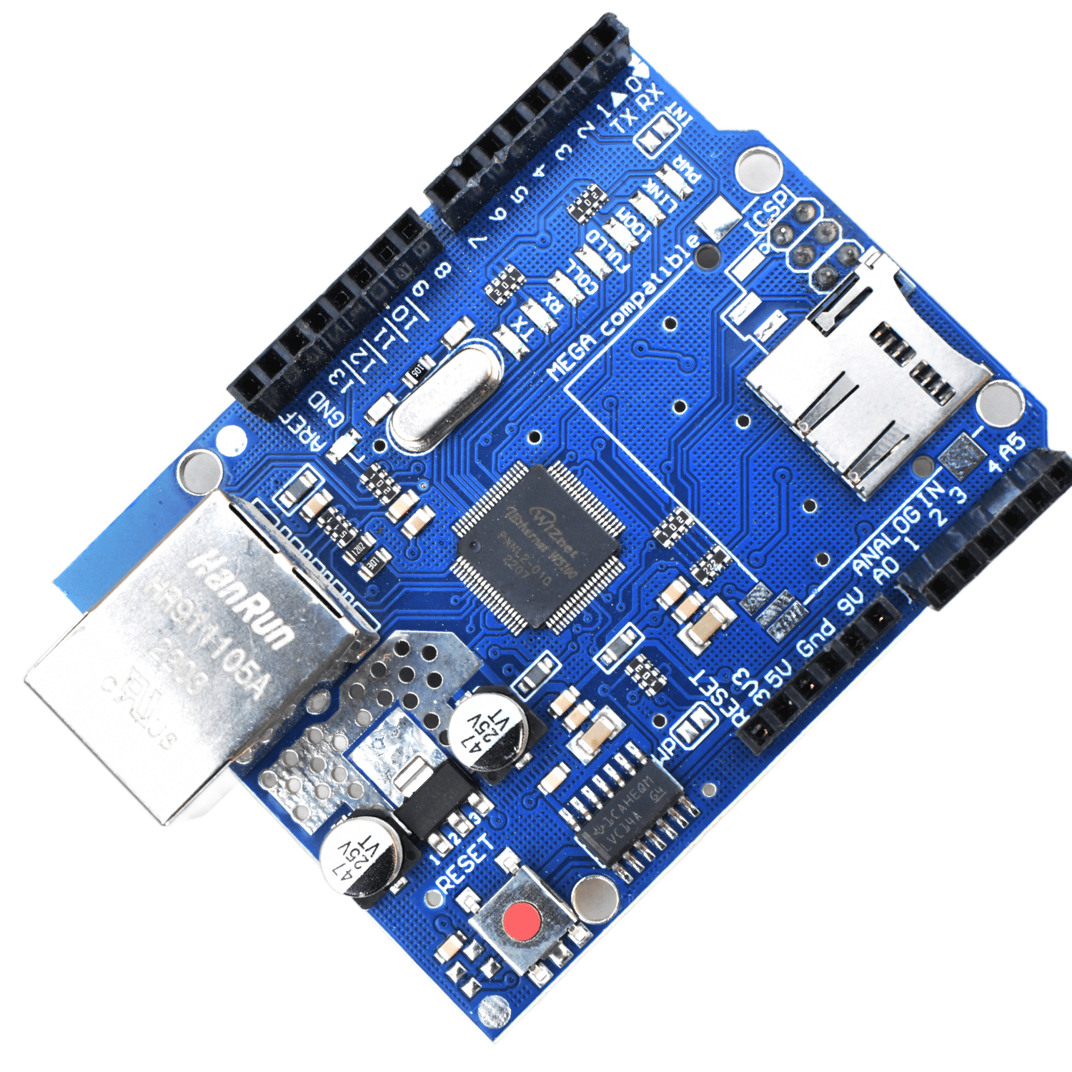 Arduino Shield Ethernet, W5100