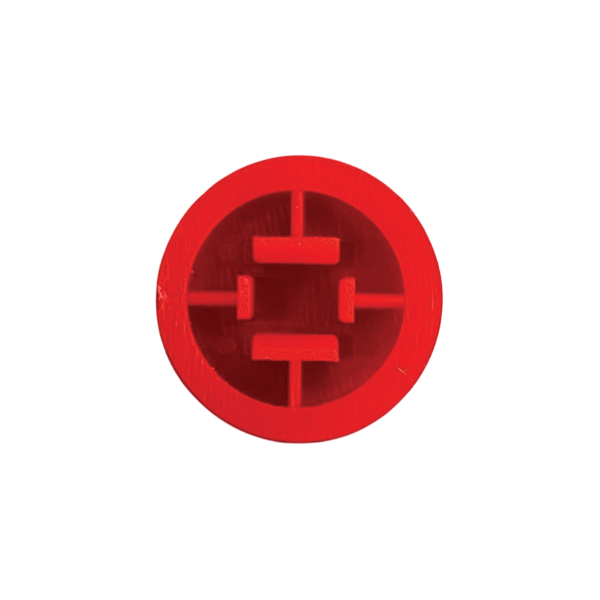 Bouchon bouton poussoir