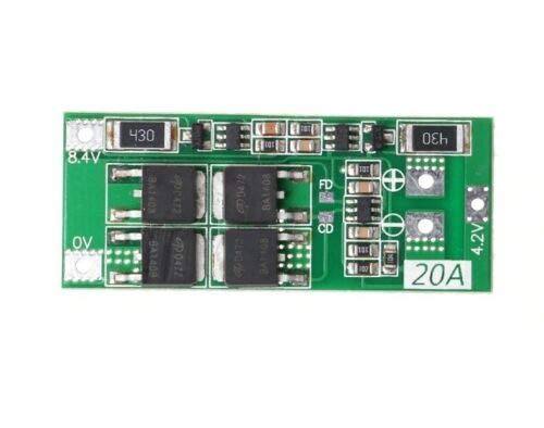 Carte de protection 18650 pour batterie Li-ion 2S 20A
