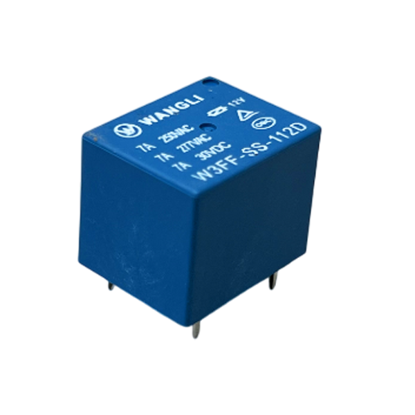 Relais 12V,  (5 broches)