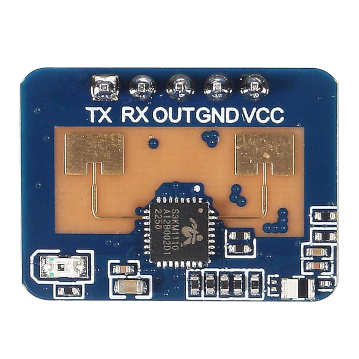 Capteur de présence humaine HLK-LD2410C 24 GHz à ondes millimétriques - Bluetooth, connecteur pré-soudé