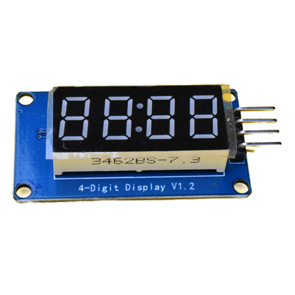 Afficheur d'heure à 4 chiffres