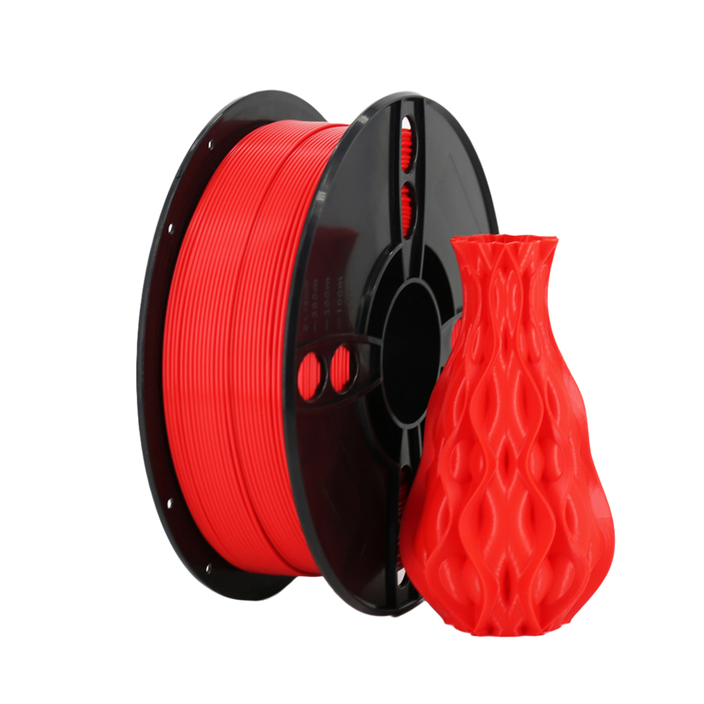1kg PLA 1.75mm 3D printer filament, Red