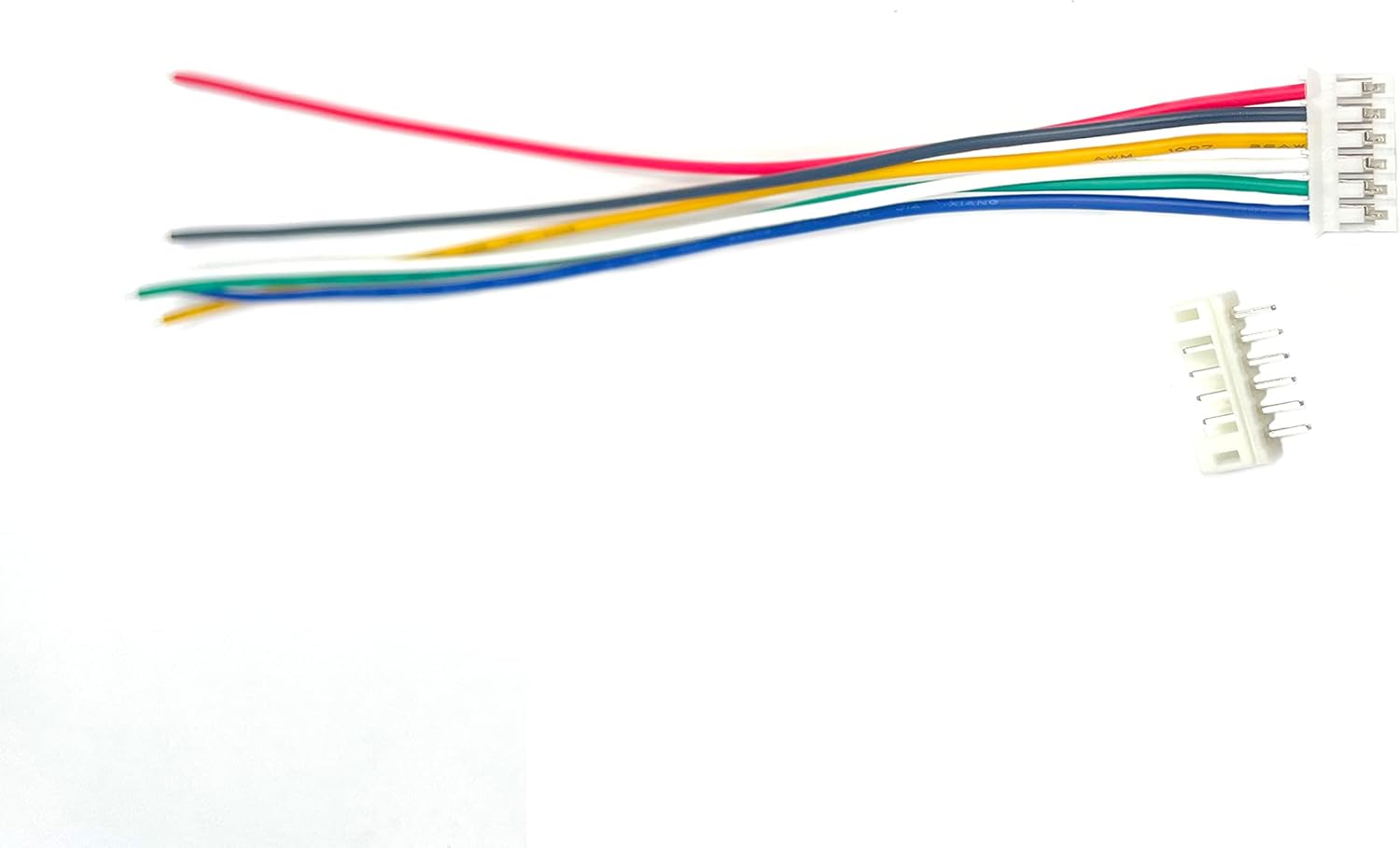 Connecteur JST mâle et femelle 6 pins