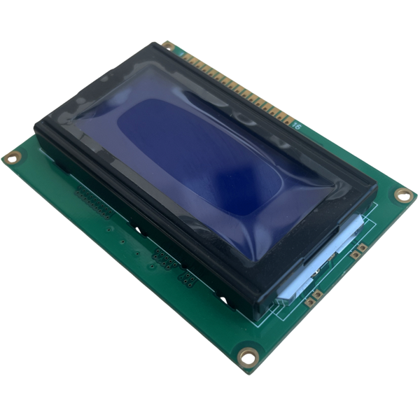 Ecran LCD 16x4, blue background