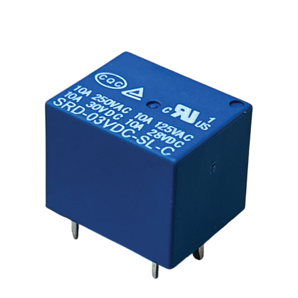 Relais 3V,  (5 broches)