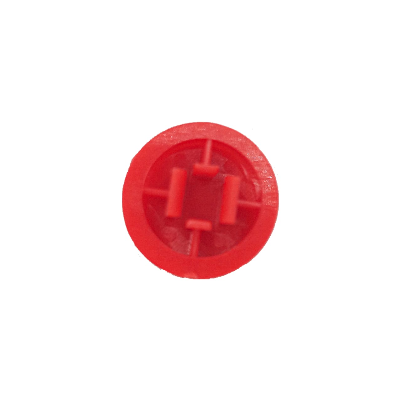 bouchon bouton poussoir rouge - vignette 3