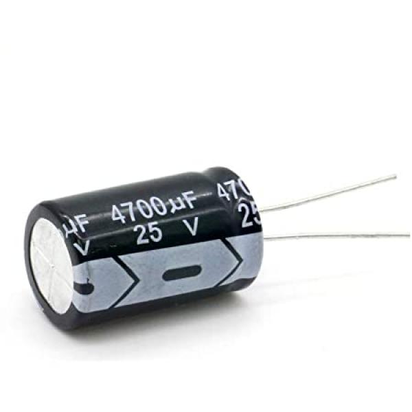 Condensateur radial 4700uF 25 volts