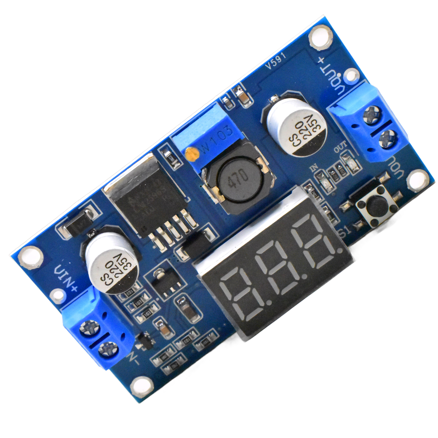 LM2596 à affichage numérique