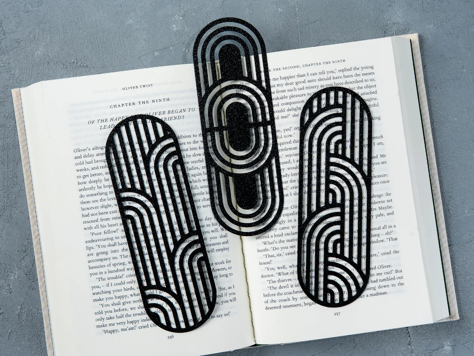 Marque-pages au Motif Bauhaus
