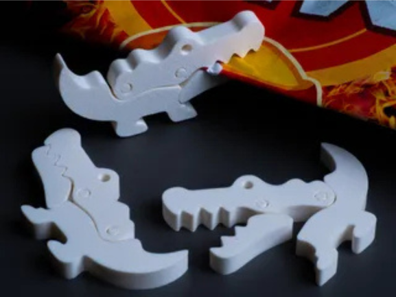 Pince à sac crocodile