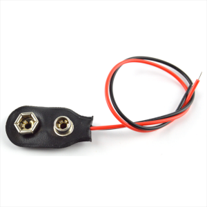 Connecteur pile 9v sans port Jack