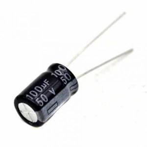 Condensateur Radial 100 uF 50V