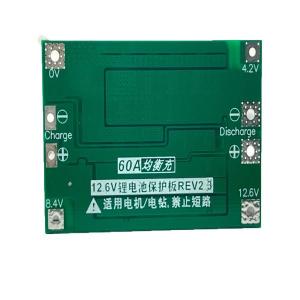 Carte de protection 18650, Li-ion, Lithium 3S  60A