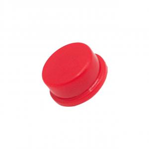 bouchon bouton poussoir rouge