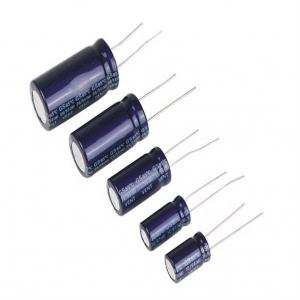 Condensateur radial électrolytique 2200uF 16V 105 deg C