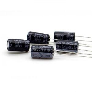 Condensateur Radial 220 uF 16 Volt 20% 85c 6.3x11x2.5mm
