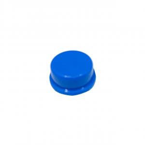 bouchon bouton poussoir bleu