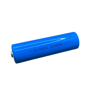 Batterie lithium + HS 18650 3.7V 2600mAh