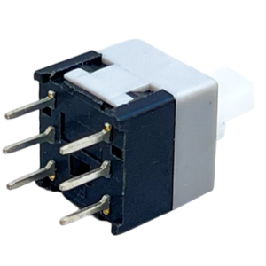 Interrupteur à bouton-poussoir autobloquant