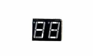 Afficheur 7 segments 2 chiffres anode-commun