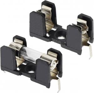 Porte-fusible T5x20 avec couvercle