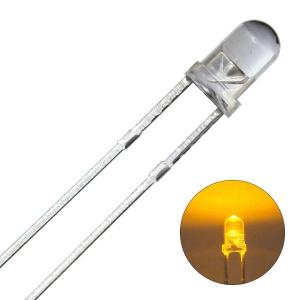 LED Orange transparente